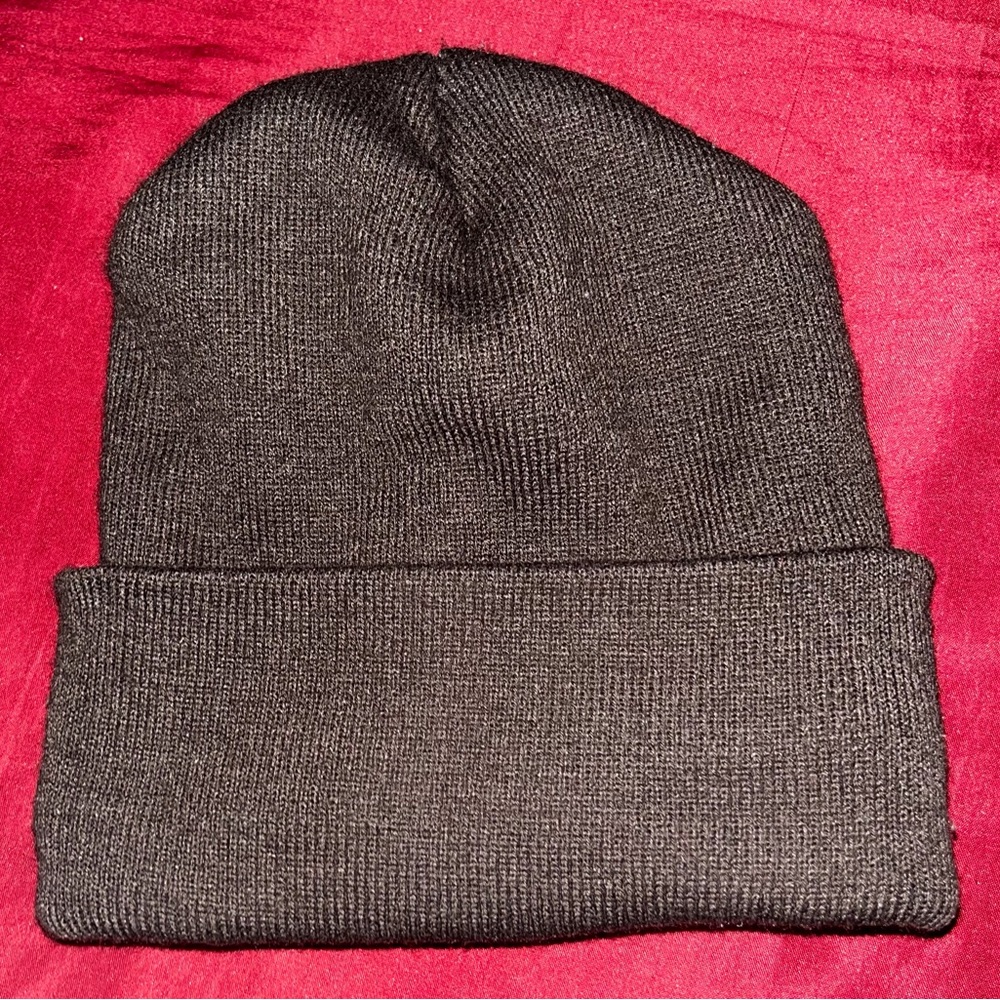 Basic Plain Brown Beanie